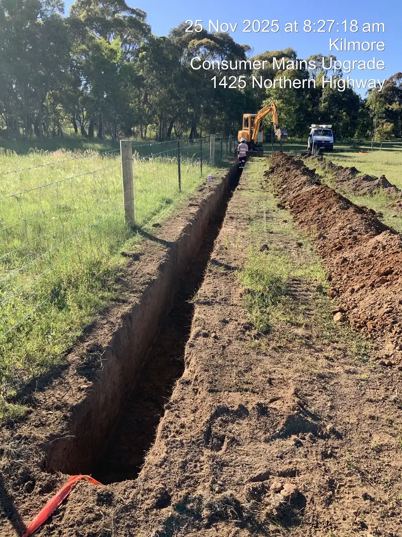 Civil earthworks Central Victoria