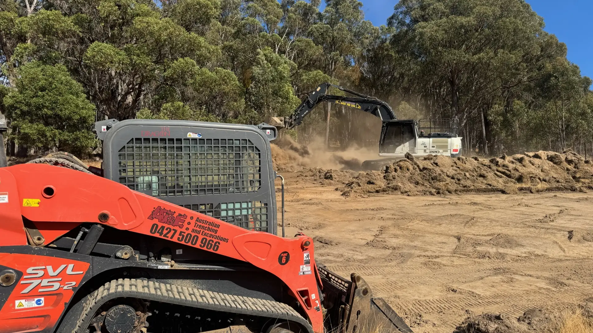 Earthmoving contractors Central Victoria