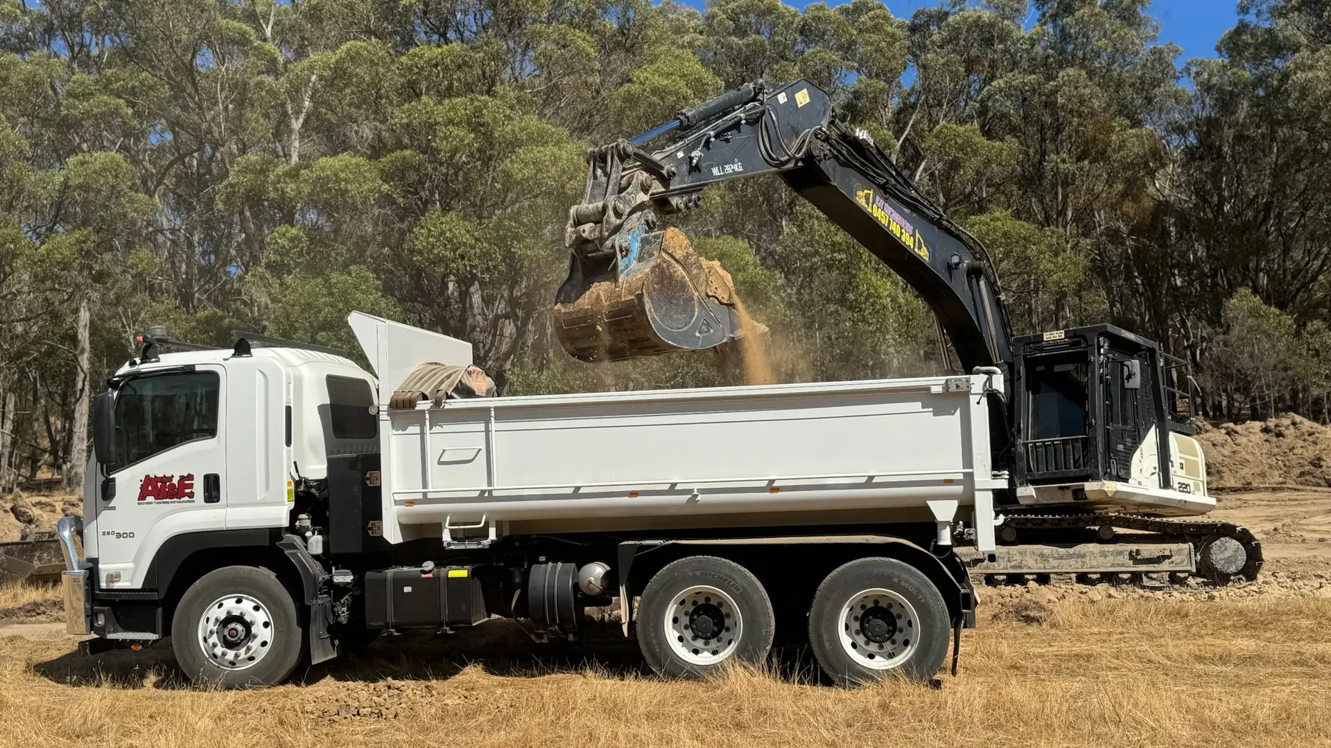 Earthmoving contractors Central Victoria