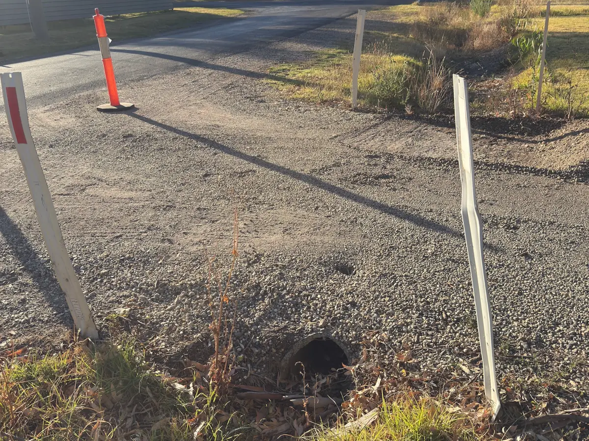 Drainage installation and trenching