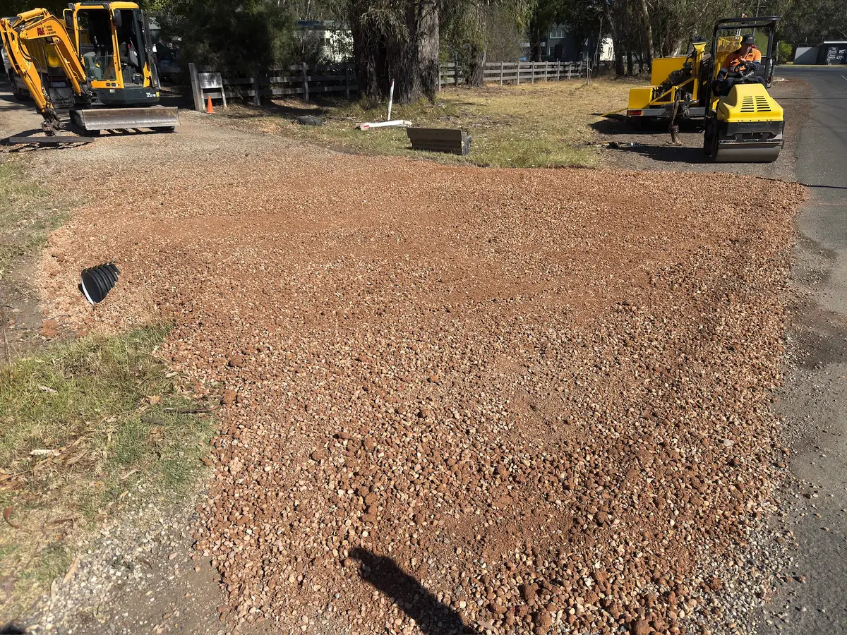 Stormwater drainage road base