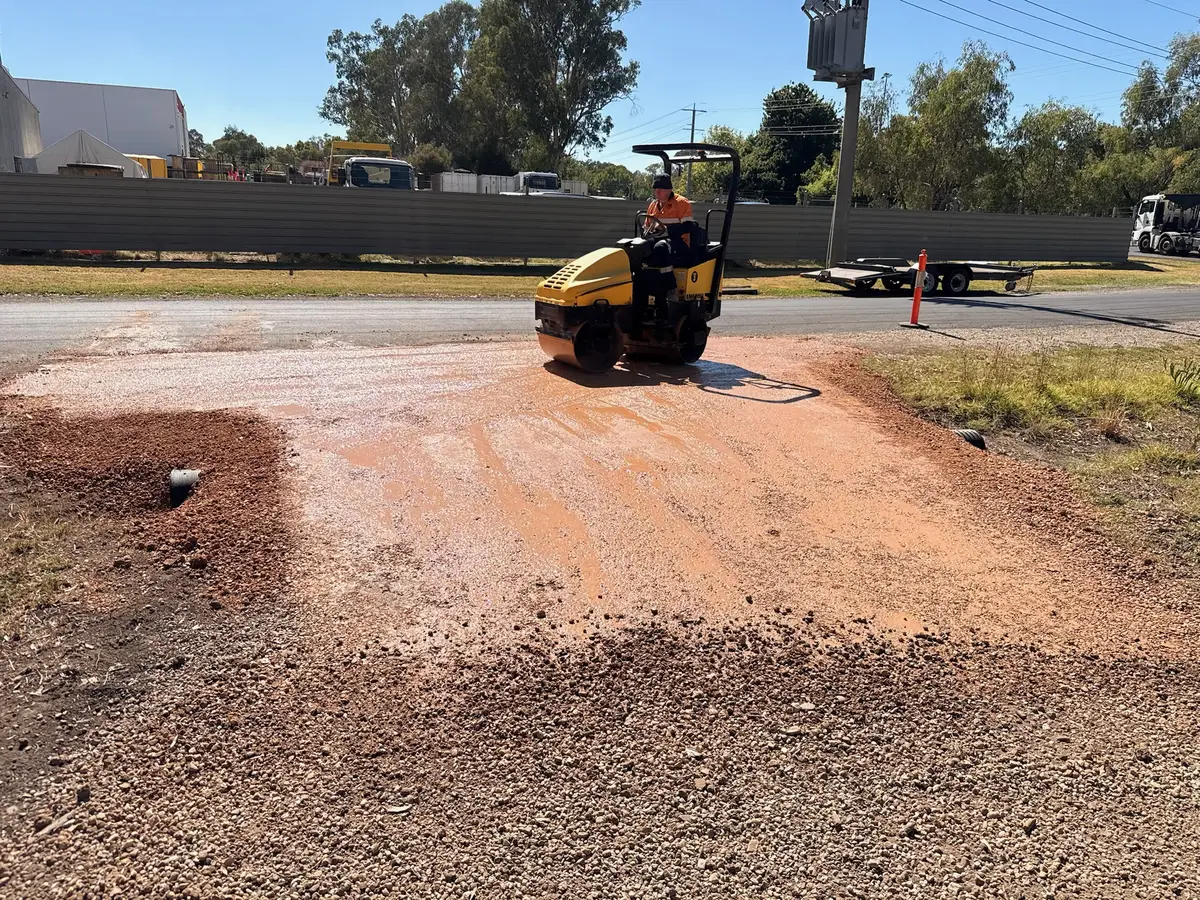 Stormwater drainage finishing touches