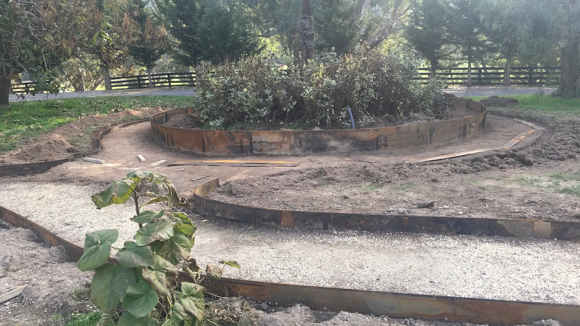 Structural landscaping earthworks Central Victoria
